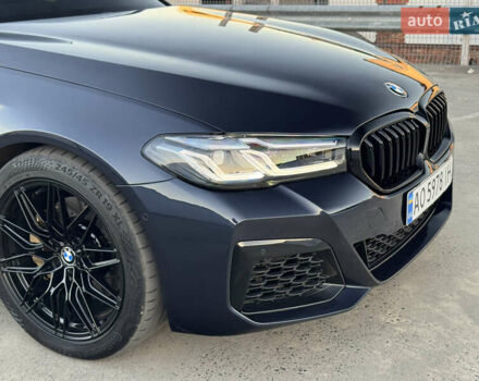 Синій БМВ 5 Серія, об'ємом двигуна 3 л та пробігом 117 тис. км за 33500 $, фото 15 на Automoto.ua