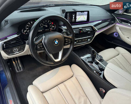 Синий БМВ 5 Серия, объемом двигателя 2 л и пробегом 104 тыс. км за 29900 $, фото 35 на Automoto.ua