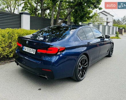 Синий БМВ 5 Серия, объемом двигателя 3 л и пробегом 169 тыс. км за 35900 $, фото 3 на Automoto.ua