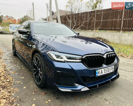 Синій БМВ 5 Серія, об'ємом двигуна 3 л та пробігом 170 тис. км за 37700 $, фото 14 на Automoto.ua