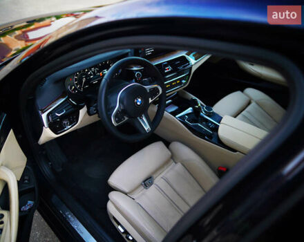 Синий БМВ 5 Серия, объемом двигателя 3 л и пробегом 111 тыс. км за 33000 $, фото 16 на Automoto.ua