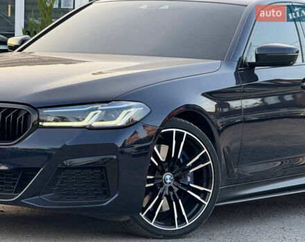 Синий БМВ 5 Серия, объемом двигателя 3 л и пробегом 138 тыс. км за 39500 $, фото 2 на Automoto.ua