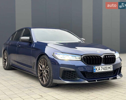 Синий БМВ 5 Серия, объемом двигателя 2 л и пробегом 104 тыс. км за 29900 $, фото 1 на Automoto.ua