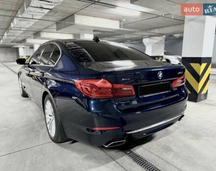 Синий БМВ 5 Серия, объемом двигателя 3 л и пробегом 115 тыс. км за 38000 $, фото 5 на Automoto.ua