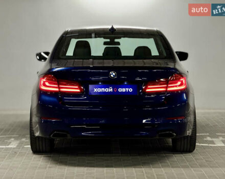 Синий БМВ 5 Серия, объемом двигателя 3 л и пробегом 171 тыс. км за 33999 $, фото 4 на Automoto.ua