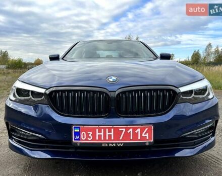 БМВ 5 Серия 2017 в Днепре (Днепропетровске) на Automoto.ua Синий БМВ 5 Серия, объемом двигателя 2 л и пробегом 219 тыс. км за 23999 $, фото 6 на Automoto.ua