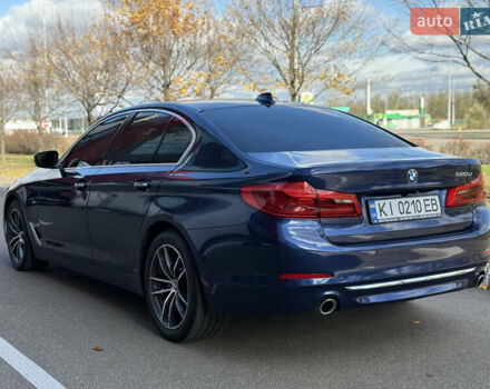 Синій БМВ 5 Серія, об'ємом двигуна 2 л та пробігом 97 тис. км за 30500 $, фото 4 на Automoto.ua