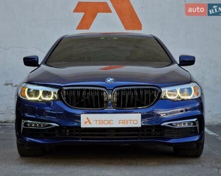 Синий БМВ 5 Серия, объемом двигателя 2 л и пробегом 202 тыс. км за 24490 $, фото 4 на Automoto.ua