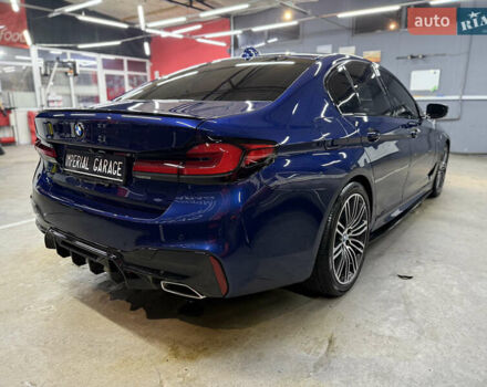 Синій БМВ 5 Серія, об'ємом двигуна 3 л та пробігом 148 тис. км за 47500 $, фото 2 на Automoto.ua