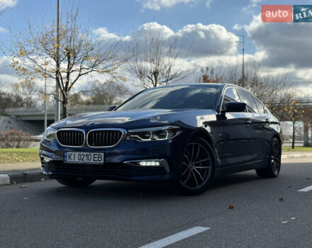 Синій БМВ 5 Серія, об'ємом двигуна 2 л та пробігом 97 тис. км за 30500 $, фото 1 на Automoto.ua