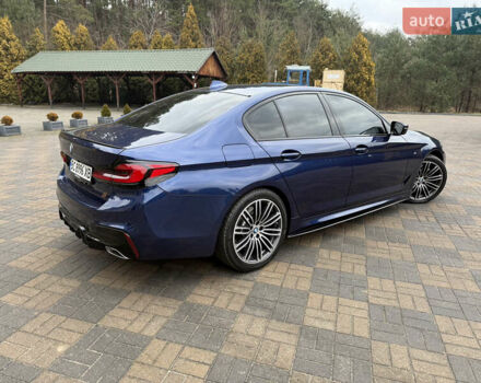 Синій БМВ 5 Серія, об'ємом двигуна 3 л та пробігом 148 тис. км за 47500 $, фото 14 на Automoto.ua