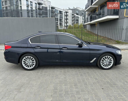 Синий БМВ 5 Серия, объемом двигателя 2 л и пробегом 191 тыс. км за 27900 $, фото 5 на Automoto.ua