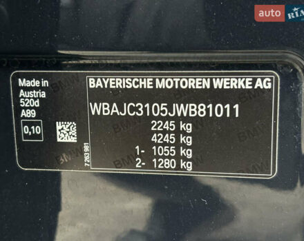 Синий БМВ 5 Серия, объемом двигателя 2 л и пробегом 191 тыс. км за 27900 $, фото 34 на Automoto.ua