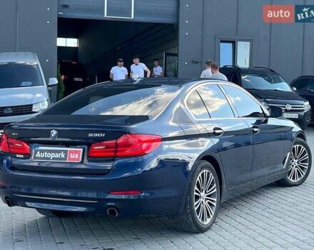 Синий БМВ 5 Серия, объемом двигателя 2 л и пробегом 63 тыс. км за 32890 $, фото 6 на Automoto.ua