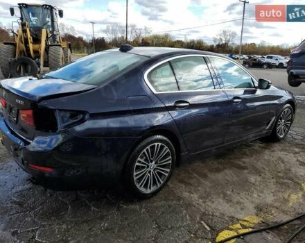 Синий БМВ 5 Серия, объемом двигателя 2 л и пробегом 91 тыс. км за 9400 $, фото 2 на Automoto.ua