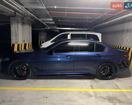 Синий БМВ 5 Серия, объемом двигателя 3 л и пробегом 118 тыс. км за 35000 $, фото 4 на Automoto.ua