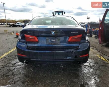 Синий БМВ 5 Серия, объемом двигателя 2 л и пробегом 91 тыс. км за 9400 $, фото 5 на Automoto.ua