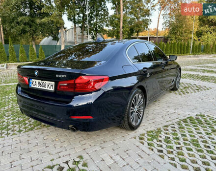 Синій БМВ 5 Серія, об'ємом двигуна 2 л та пробігом 105 тис. км за 27000 $, фото 12 на Automoto.ua