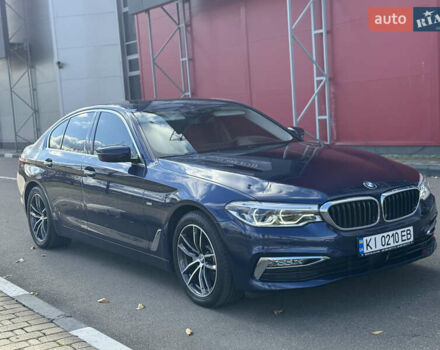 Синий БМВ 5 Серия, объемом двигателя 2 л и пробегом 97 тыс. км за 29999 $, фото 3 на Automoto.ua