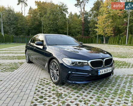 Синій БМВ 5 Серія, об'ємом двигуна 2 л та пробігом 105 тис. км за 27000 $, фото 1 на Automoto.ua