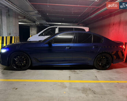 Синий БМВ 5 Серия, объемом двигателя 3 л и пробегом 118 тыс. км за 35000 $, фото 5 на Automoto.ua