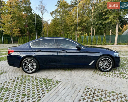 Синій БМВ 5 Серія, об'ємом двигуна 2 л та пробігом 105 тис. км за 27000 $, фото 14 на Automoto.ua