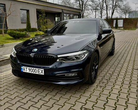 Синий БМВ 5 Серия, объемом двигателя 2 л и пробегом 241 тыс. км за 29000 $, фото 1 на Automoto.ua