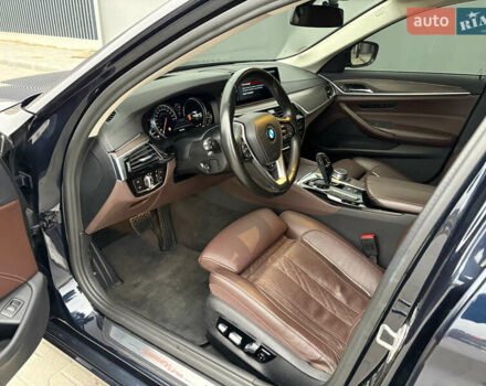 Синий БМВ 5 Серия, объемом двигателя 2 л и пробегом 191 тыс. км за 27900 $, фото 20 на Automoto.ua