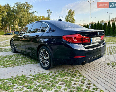 Синій БМВ 5 Серія, об'ємом двигуна 2 л та пробігом 105 тис. км за 27000 $, фото 7 на Automoto.ua
