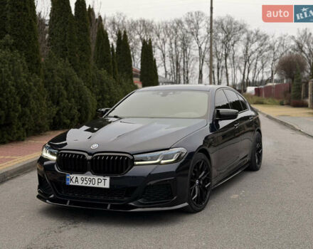 Синий БМВ 5 Серия, объемом двигателя 3 л и пробегом 120 тыс. км за 36000 $, фото 1 на Automoto.ua