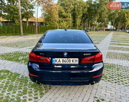 Синій БМВ 5 Серія, об'ємом двигуна 2 л та пробігом 105 тис. км за 27000 $, фото 9 на Automoto.ua