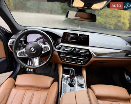 Синій БМВ 5 Серія, об'ємом двигуна 3 л та пробігом 148 тис. км за 47500 $, фото 8 на Automoto.ua