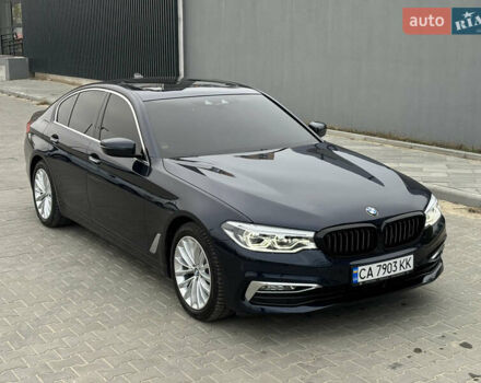 Синий БМВ 5 Серия, объемом двигателя 2 л и пробегом 191 тыс. км за 27900 $, фото 2 на Automoto.ua