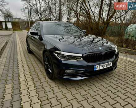 Синий БМВ 5 Серия, объемом двигателя 2 л и пробегом 241 тыс. км за 29000 $, фото 3 на Automoto.ua