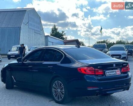 Синий БМВ 5 Серия, объемом двигателя 2 л и пробегом 63 тыс. км за 32890 $, фото 4 на Automoto.ua