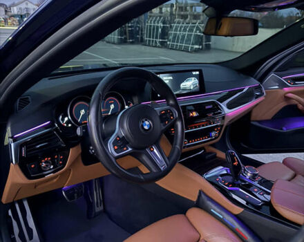 Синій БМВ 5 Серія, об'ємом двигуна 2 л та пробігом 149 тис. км за 26222 $, фото 10 на Automoto.ua