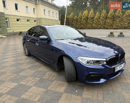 Синій БМВ 5 Серія, об'ємом двигуна 3 л та пробігом 148 тис. км за 47500 $, фото 17 на Automoto.ua