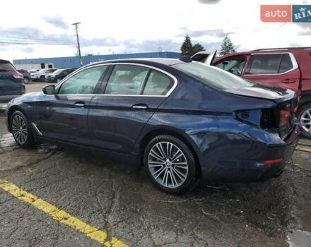 Синий БМВ 5 Серия, объемом двигателя 2 л и пробегом 91 тыс. км за 9400 $, фото 1 на Automoto.ua