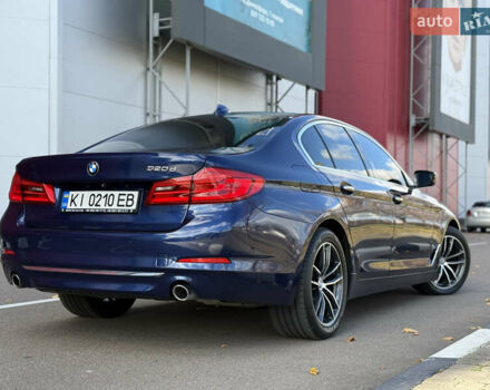 Синій БМВ 5 Серія, об'ємом двигуна 2 л та пробігом 97 тис. км за 30500 $, фото 22 на Automoto.ua