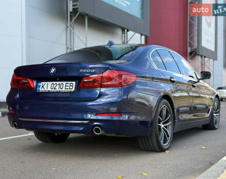Синій БМВ 5 Серія, об'ємом двигуна 2 л та пробігом 97 тис. км за 30500 $, фото 10 на Automoto.ua