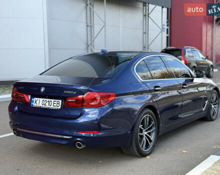 Синий БМВ 5 Серия, объемом двигателя 2 л и пробегом 97 тыс. км за 29999 $, фото 5 на Automoto.ua