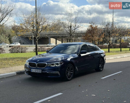 Синій БМВ 5 Серія, об'ємом двигуна 2 л та пробігом 97 тис. км за 29999 $, фото 1 на Automoto.ua