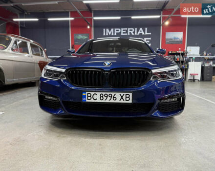 Синій БМВ 5 Серія, об'ємом двигуна 3 л та пробігом 148 тис. км за 47500 $, фото 12 на Automoto.ua