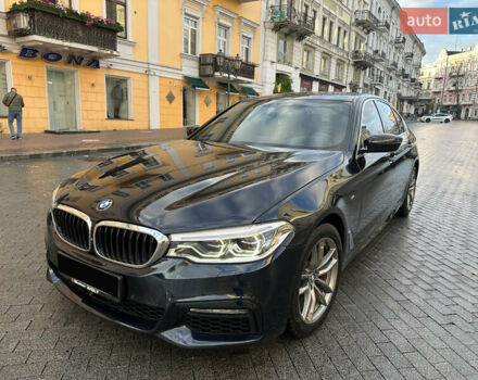 Синий БМВ 5 Серия, объемом двигателя 2 л и пробегом 142 тыс. км за 35500 $, фото 2 на Automoto.ua