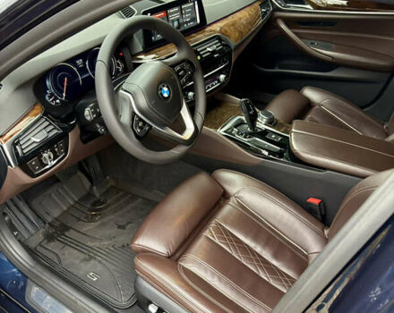 Синий БМВ 5 Серия, объемом двигателя 2 л и пробегом 241 тыс. км за 29000 $, фото 6 на Automoto.ua