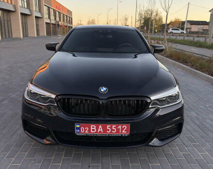 Синий БМВ 5 Серия, объемом двигателя 3 л и пробегом 118 тыс. км за 35900 $, фото 3 на Automoto.ua