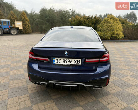 Синій БМВ 5 Серія, об'ємом двигуна 3 л та пробігом 148 тис. км за 47500 $, фото 9 на Automoto.ua