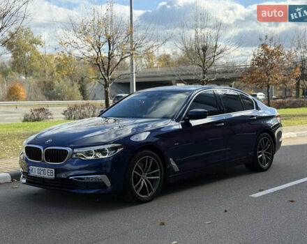 Синій БМВ 5 Серія, об'ємом двигуна 2 л та пробігом 97 тис. км за 30500 $, фото 13 на Automoto.ua