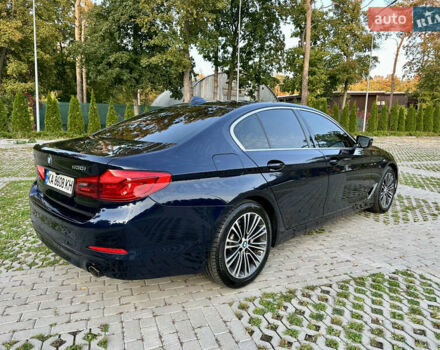 Синій БМВ 5 Серія, об'ємом двигуна 2 л та пробігом 105 тис. км за 27000 $, фото 13 на Automoto.ua