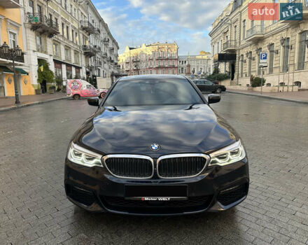 Синий БМВ 5 Серия, объемом двигателя 2 л и пробегом 142 тыс. км за 35500 $, фото 1 на Automoto.ua